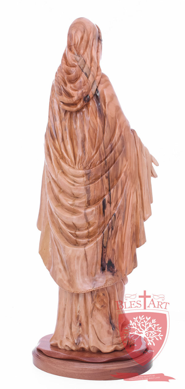 Blessed Mother Mary - Olive wood