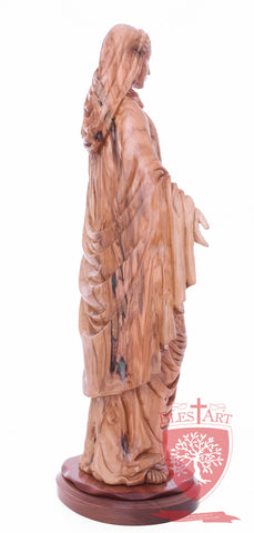 Blessed Mother Mary - Olive wood