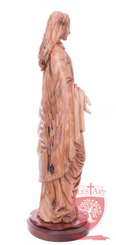 Blessed Mother Mary - Olive wood