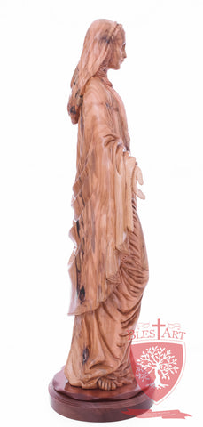 Blessed Mother Mary - Olive wood