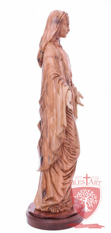 Blessed Mother Mary - Olive wood