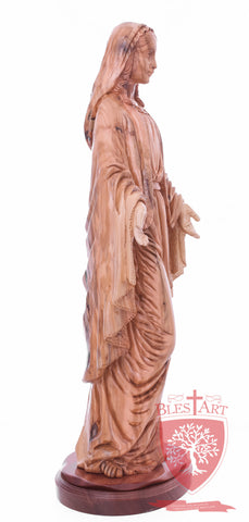 Blessed Mother Mary - Olive wood