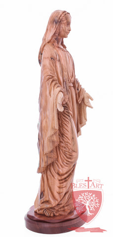 Blessed Mother Mary - Olive wood