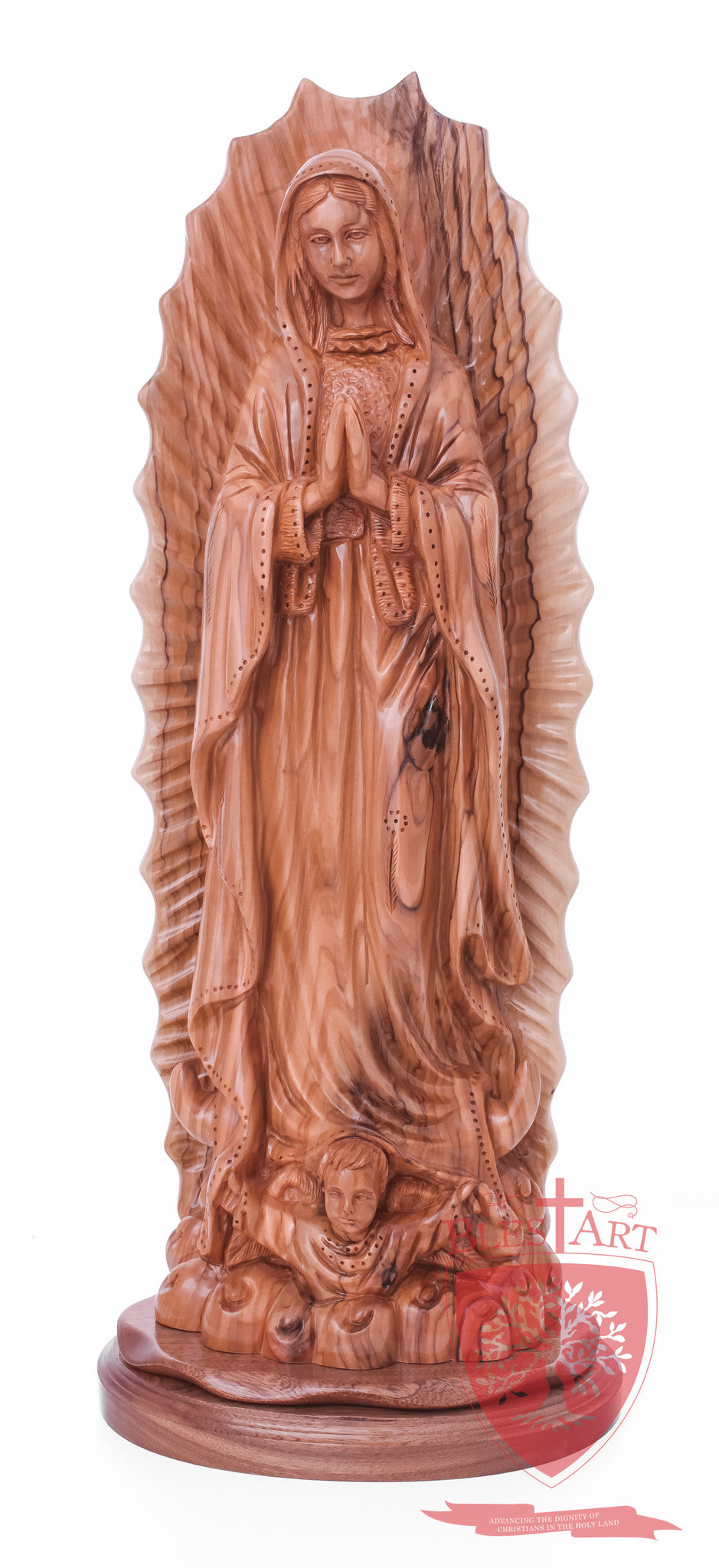 Our Lady of Guadalupe, Size: 14"/35 cm Height