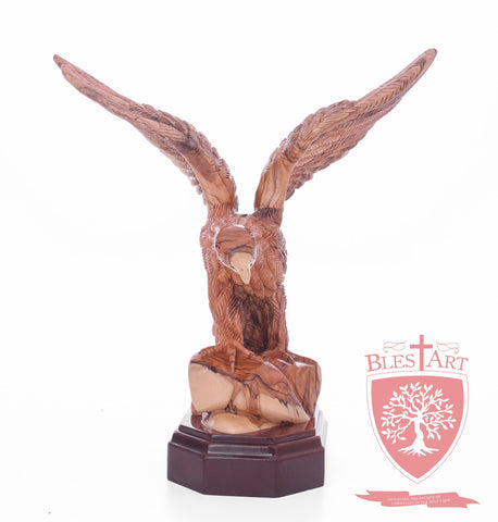 American Style Eagle - Olive wood