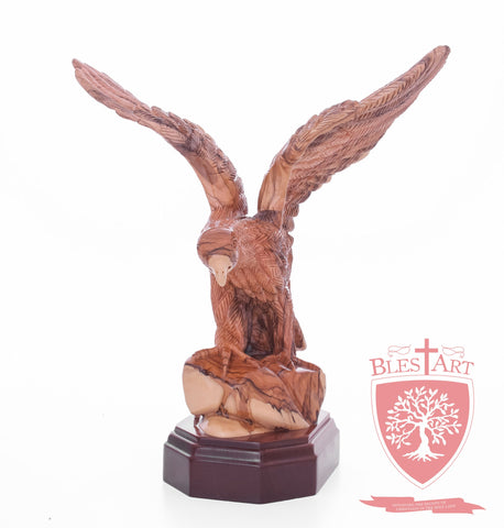 American Style Eagle - Olive wood