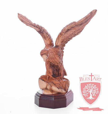 American Style Eagle - Olive wood