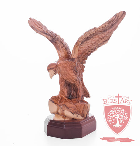 American Style Eagle - Olive wood