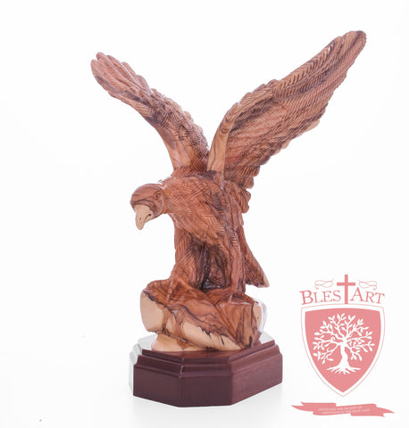 American Style Eagle - Olive wood