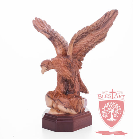 American Style Eagle - Olive wood