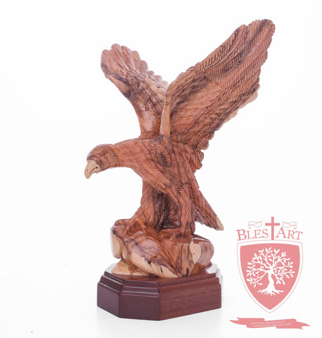 American Style Eagle - Olive wood