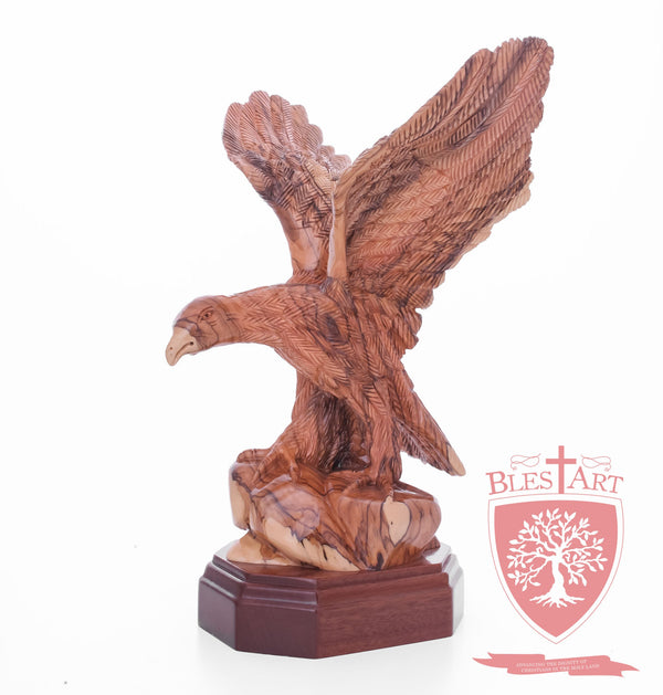 American Style Eagle - Olive wood