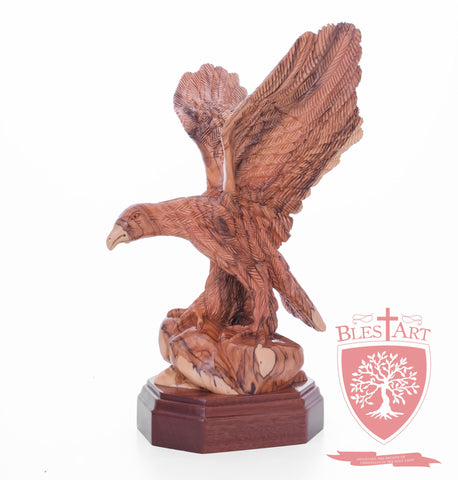 American Style Eagle - Olive wood