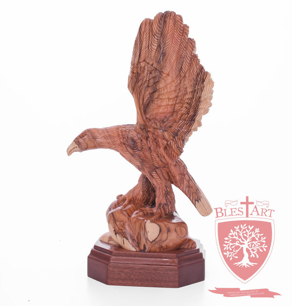 American Style Eagle - Olive wood