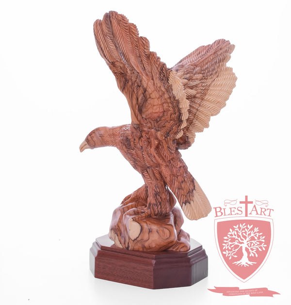 American Style Eagle - Olive wood