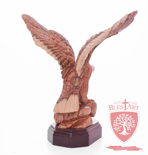 American Style Eagle - Olive wood