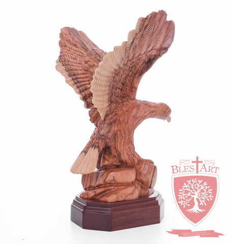 American Style Eagle - Olive wood