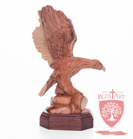 American Style Eagle - Olive wood