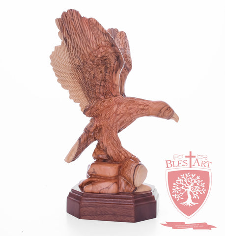 American Style Eagle - Olive wood