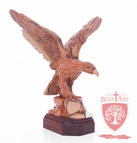 American Style Eagle - Olive wood