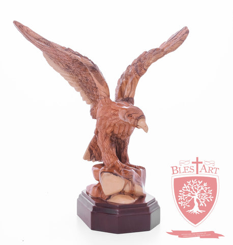 American Style Eagle - Olive wood