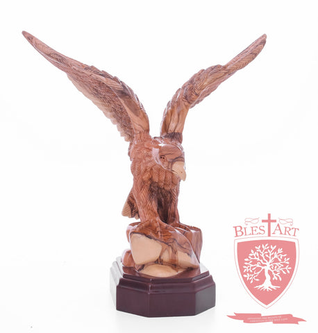 American Style Eagle - Olive wood