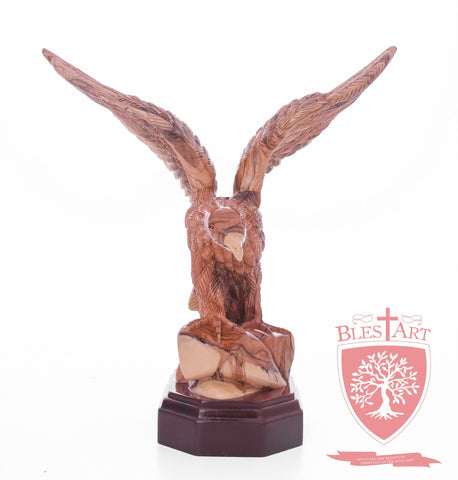 American Style Eagle - Olive wood