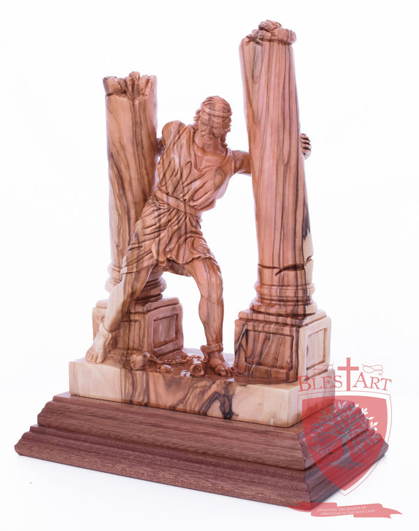 Samson destroying the temple, Size: 8.5" 5" 11.5"