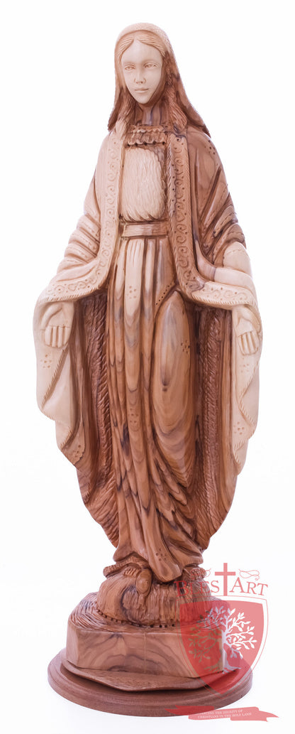 Mother Mary of the Grace. Size: 14" / 36 cm Height