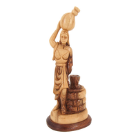 Woman at the Well, Size: 3.5" X 4.5" X 11" - Blest Art, Inc. 