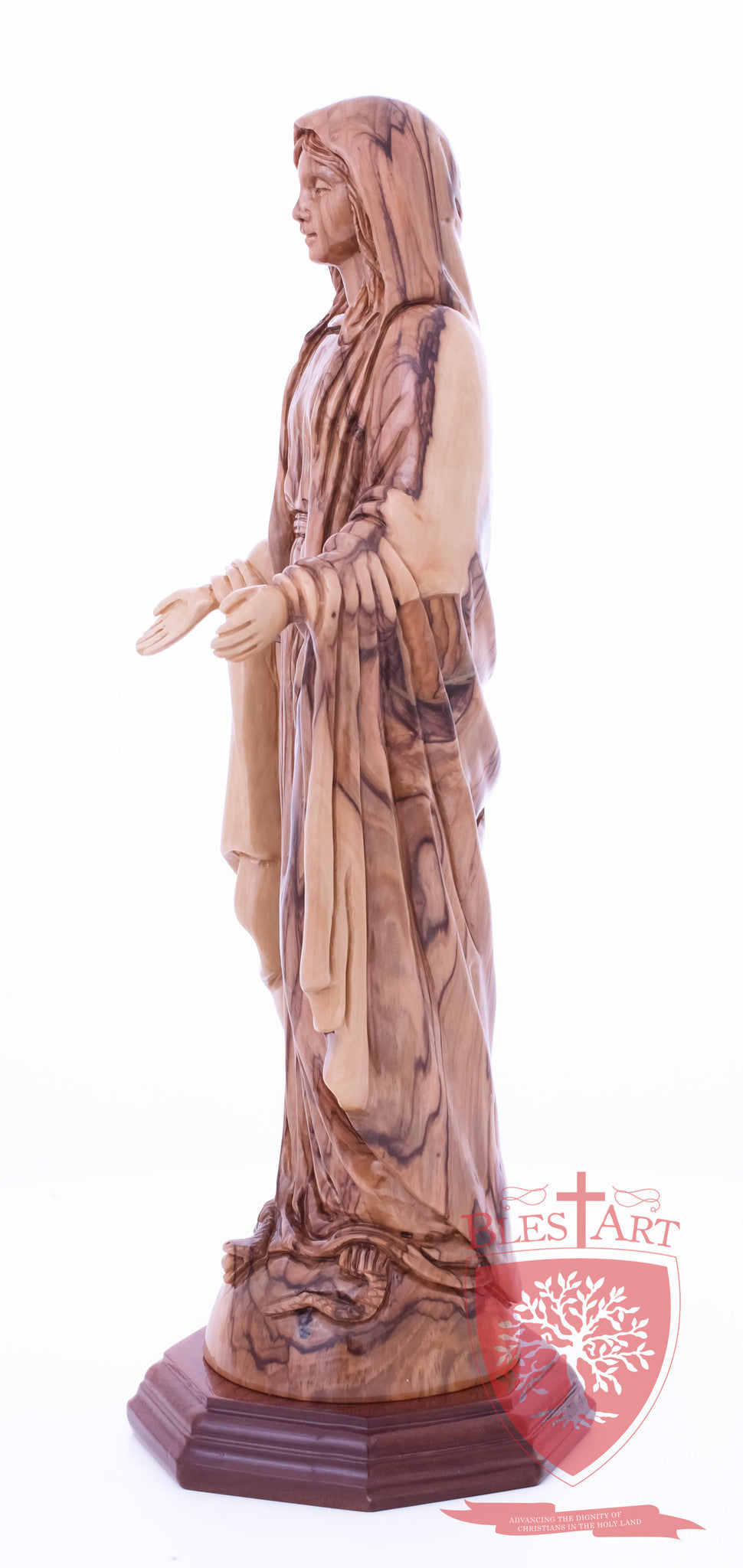 Blessed Mother Mary - Olive wood