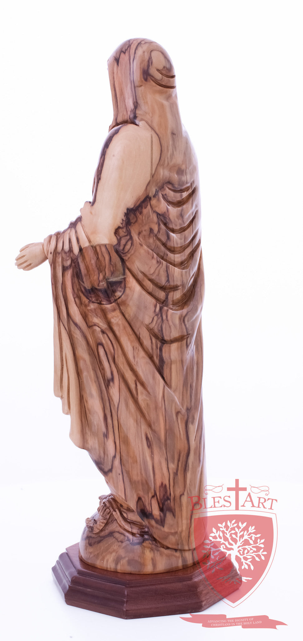 Blessed Mother Mary - Olive wood