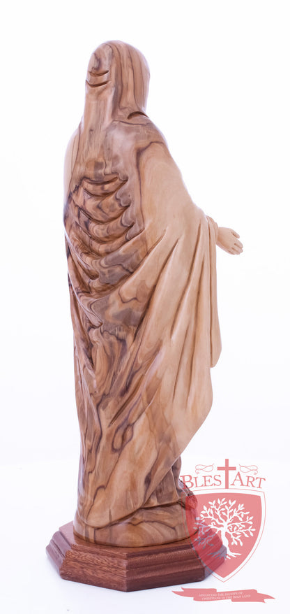 Blessed Mother Mary - Olive wood