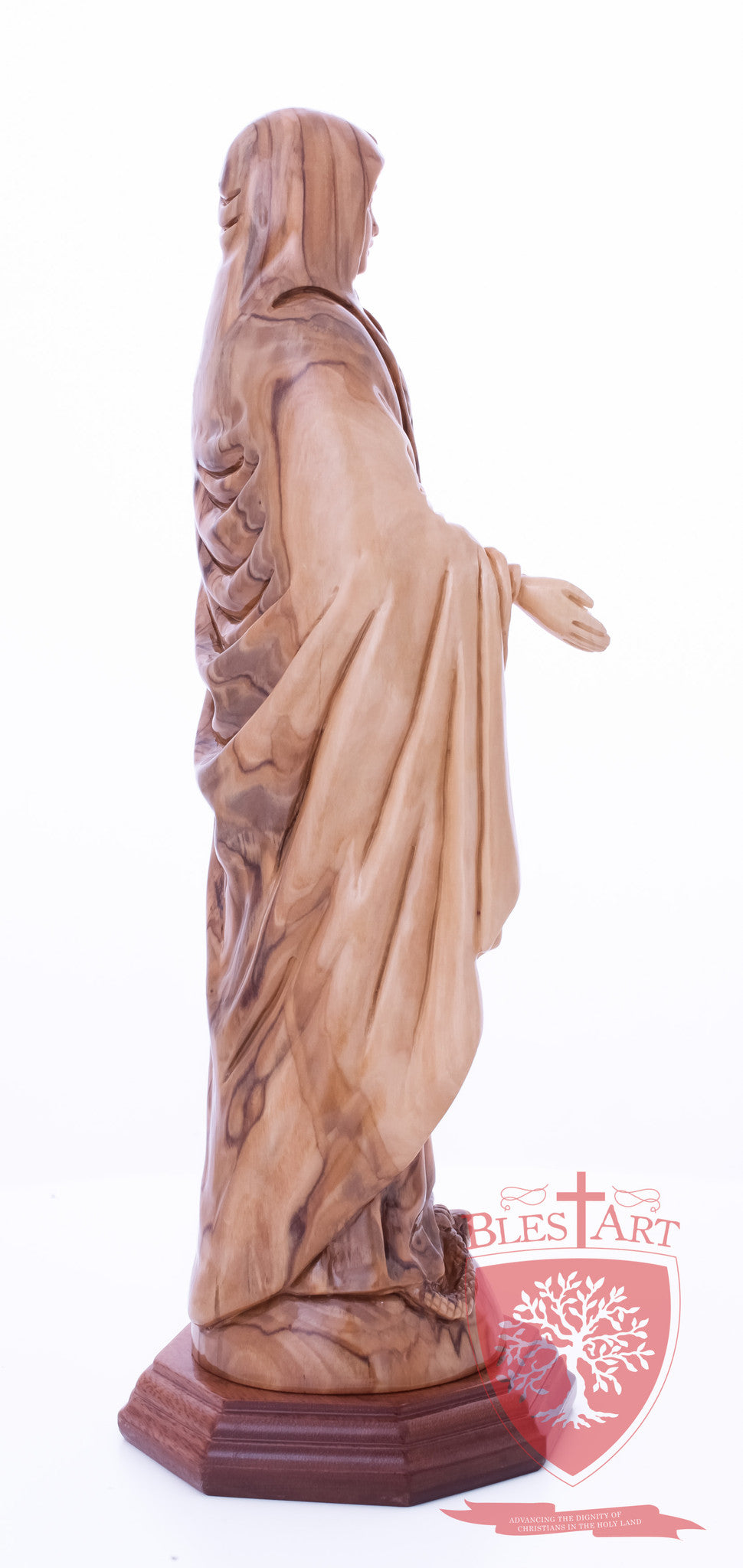 Blessed Mother Mary - Olive wood