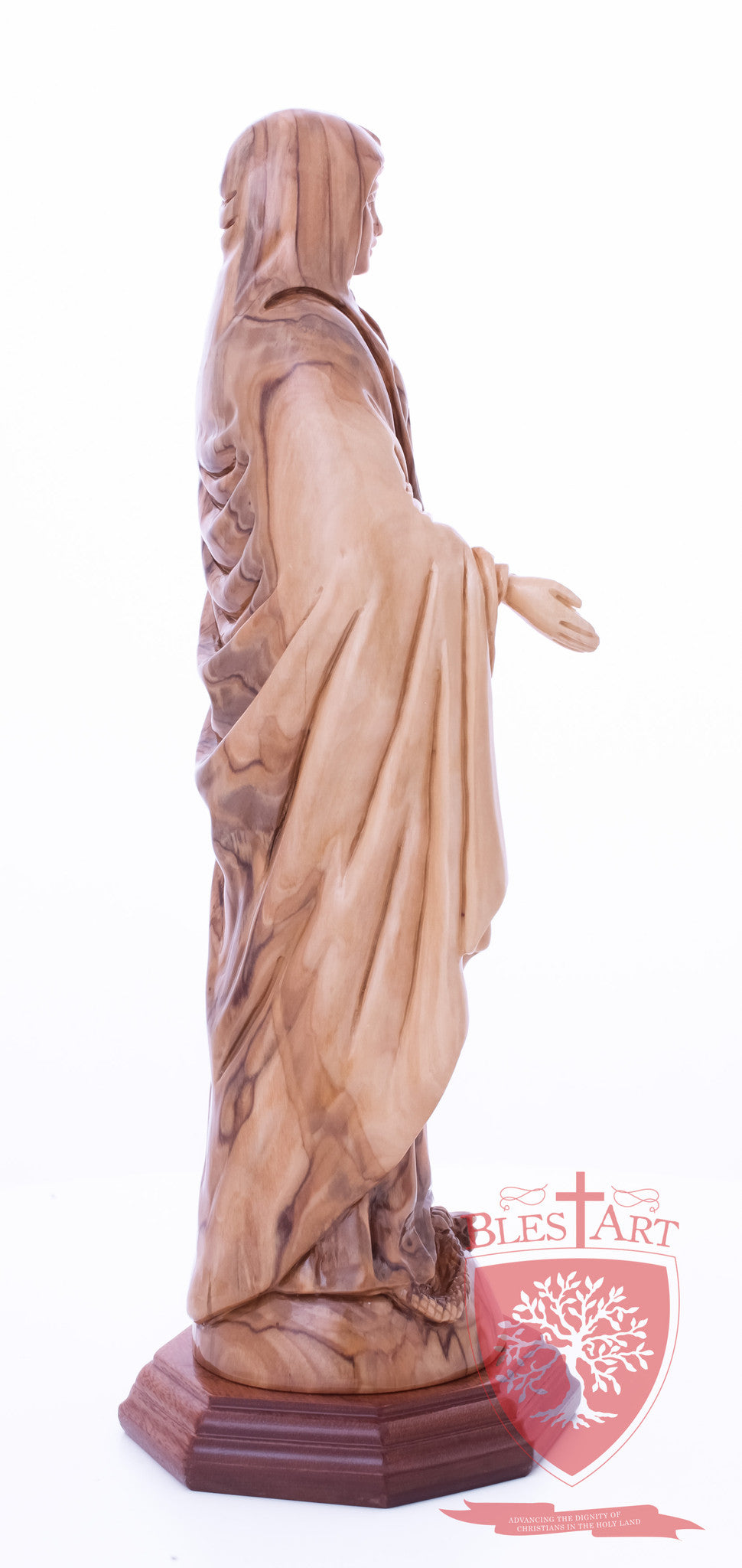 Blessed Mother Mary - Olive wood