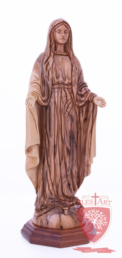 Blessed Mother Mary - Olive wood