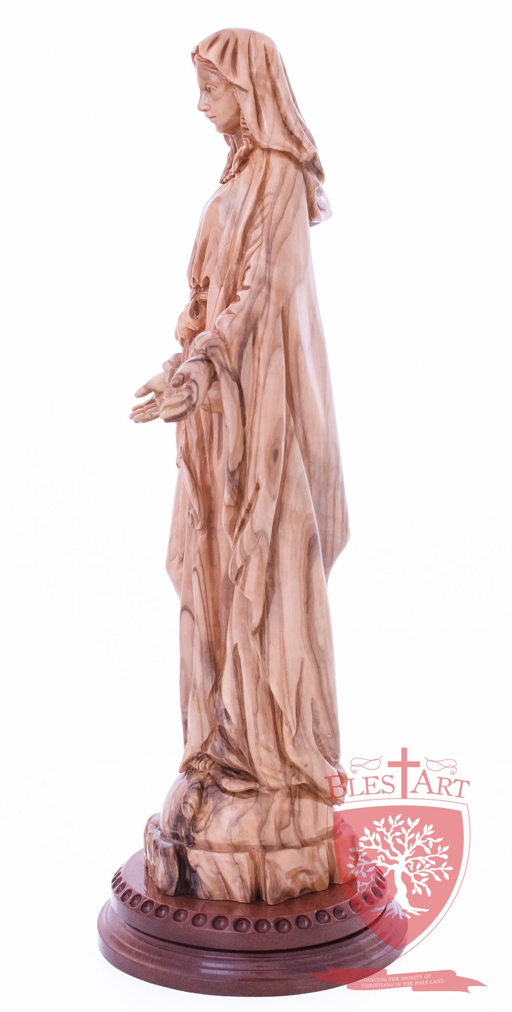 Blessed Mother Mary - Olive wood
