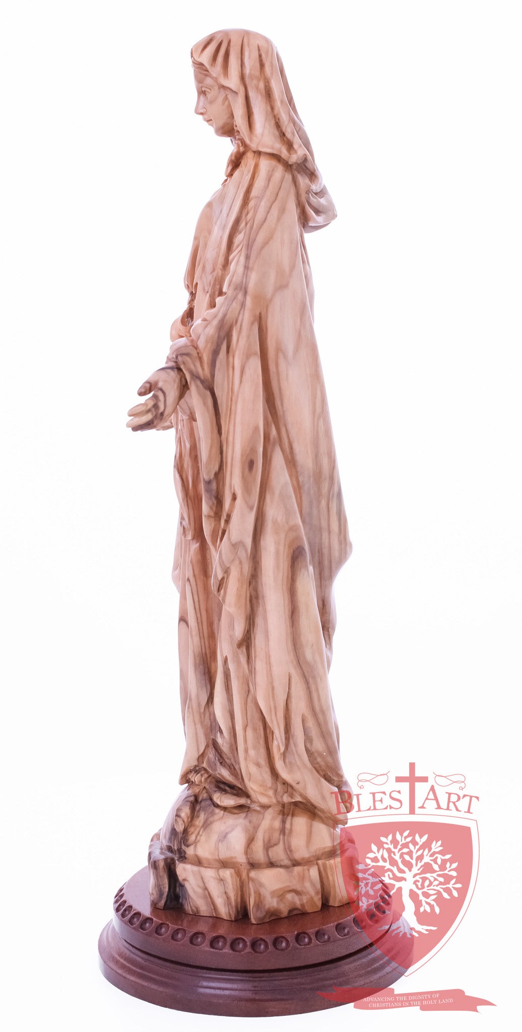 Blessed Mother Mary - Olive wood