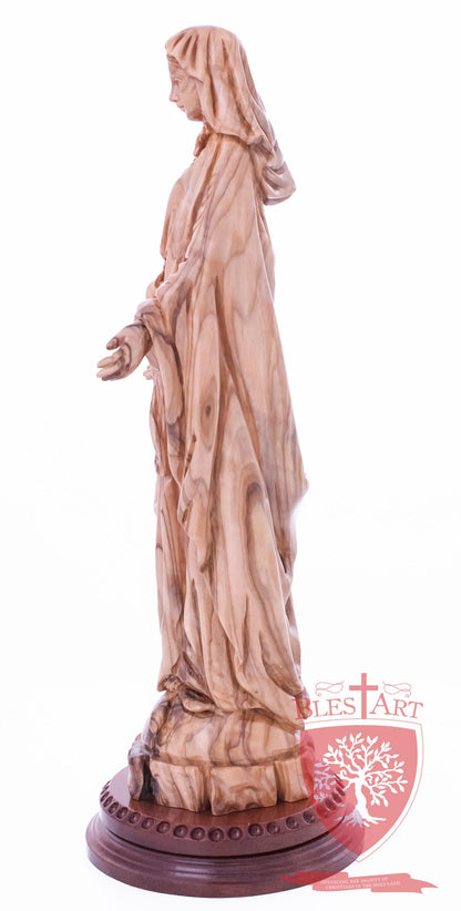 Blessed Mother Mary - Olive wood