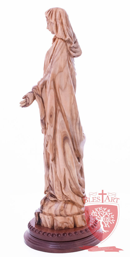 Blessed Mother Mary - Olive wood