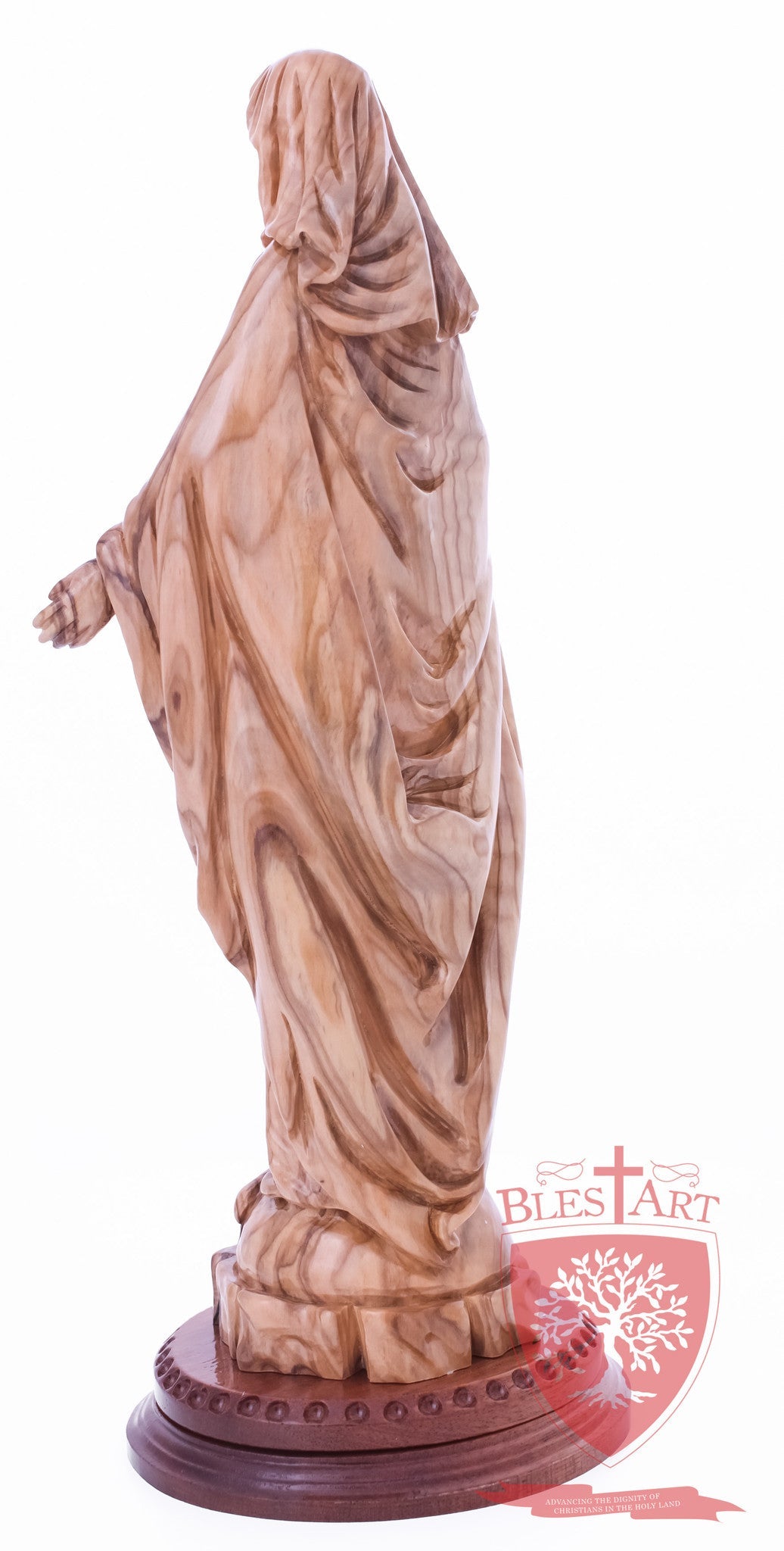 Blessed Mother Mary - Olive wood