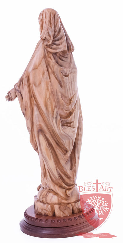 Blessed Mother Mary - Olive wood