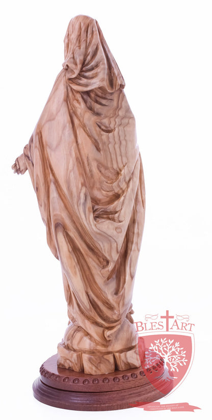 Blessed Mother Mary - Olive wood