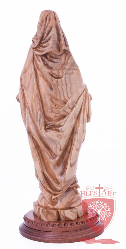 Blessed Mother Mary - Olive wood