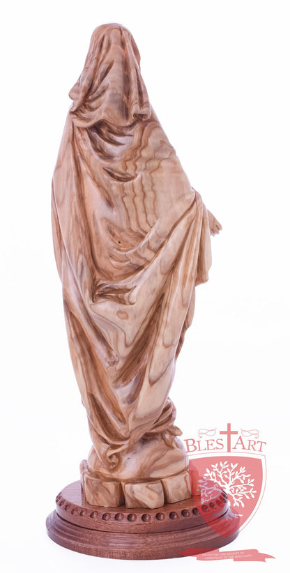 Blessed Mother Mary - Olive wood