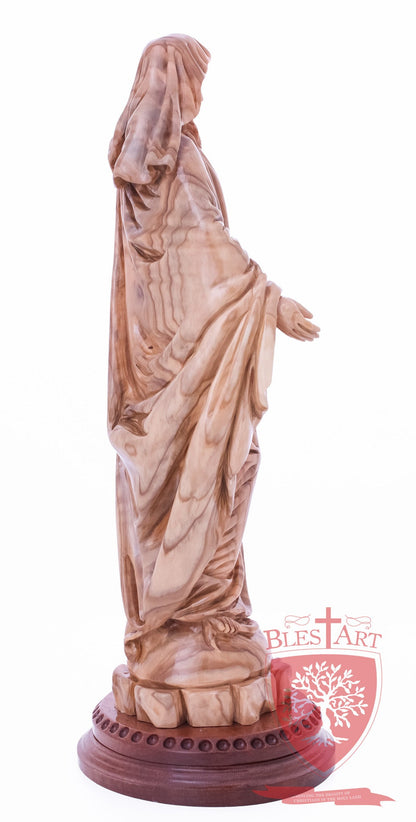 Blessed Mother Mary - Olive wood