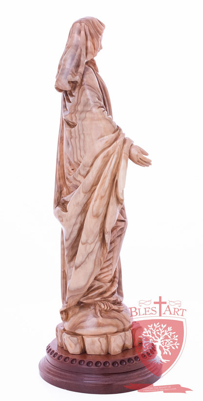 Blessed Mother Mary - Olive wood
