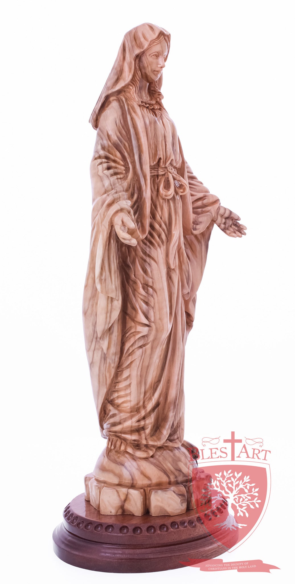 Blessed Mother Mary - Olive wood