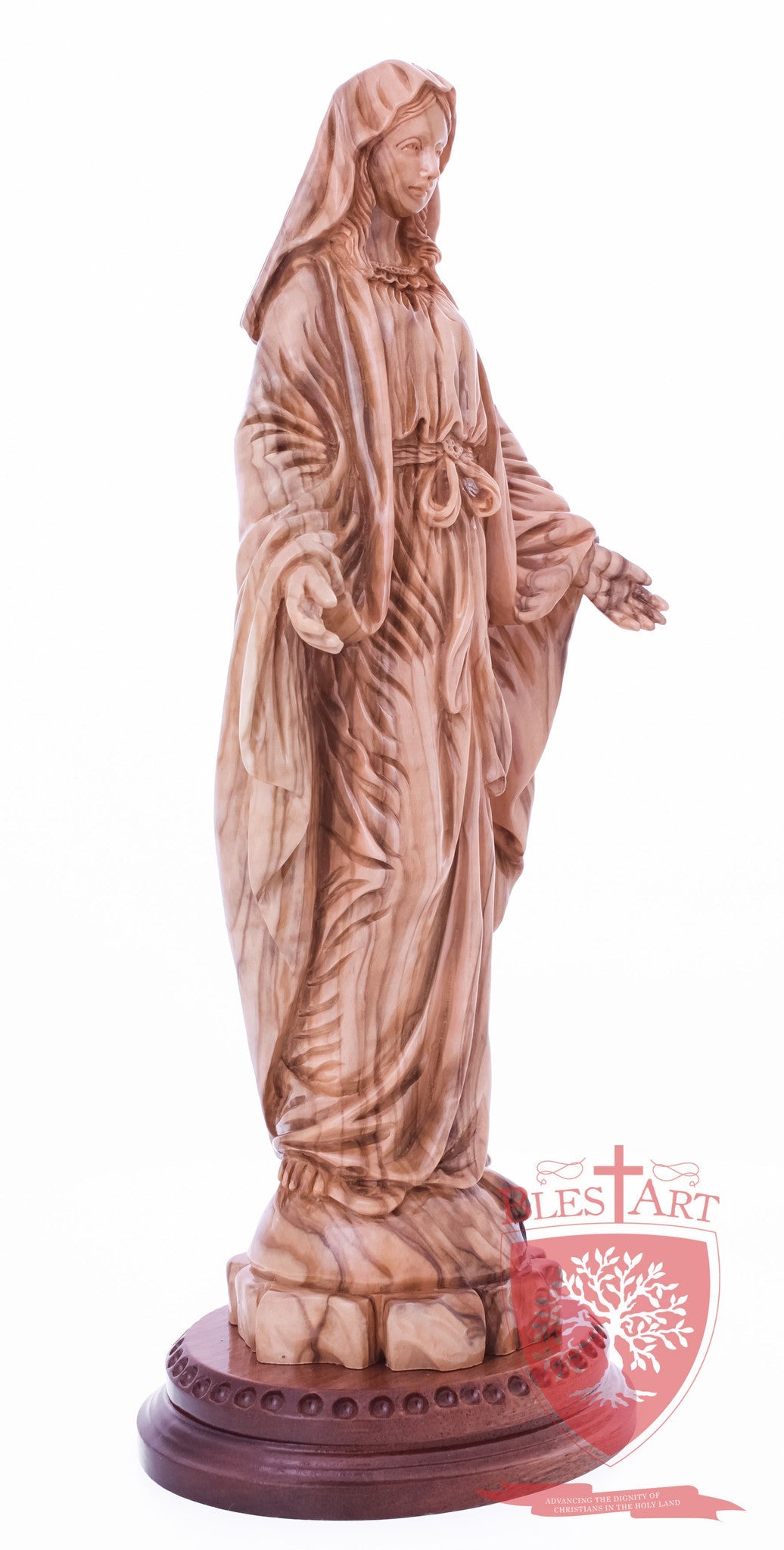 Blessed Mother Mary - Olive wood
