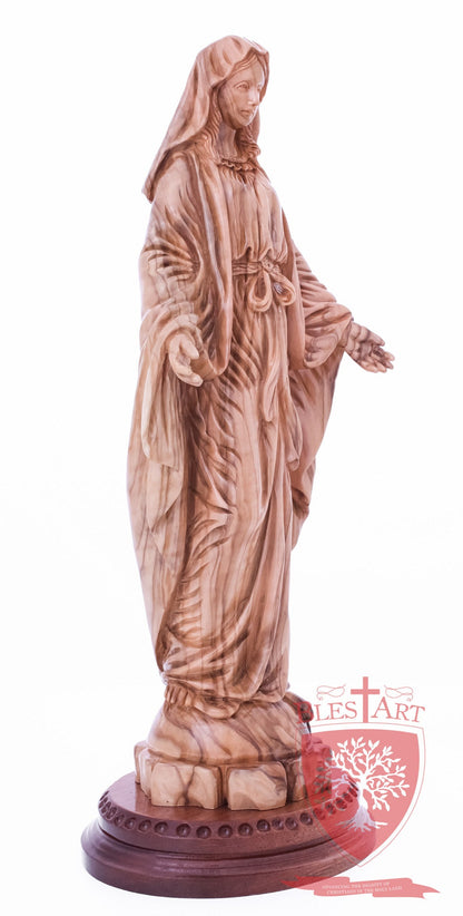 Blessed Mother Mary - Olive wood